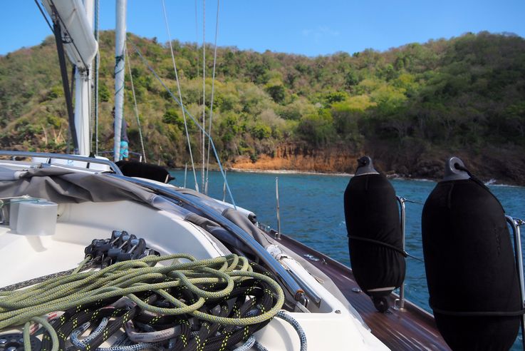 Sur le voilier Magix