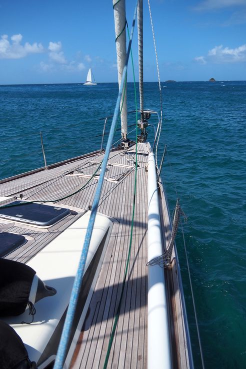 Sur le voilier Magix