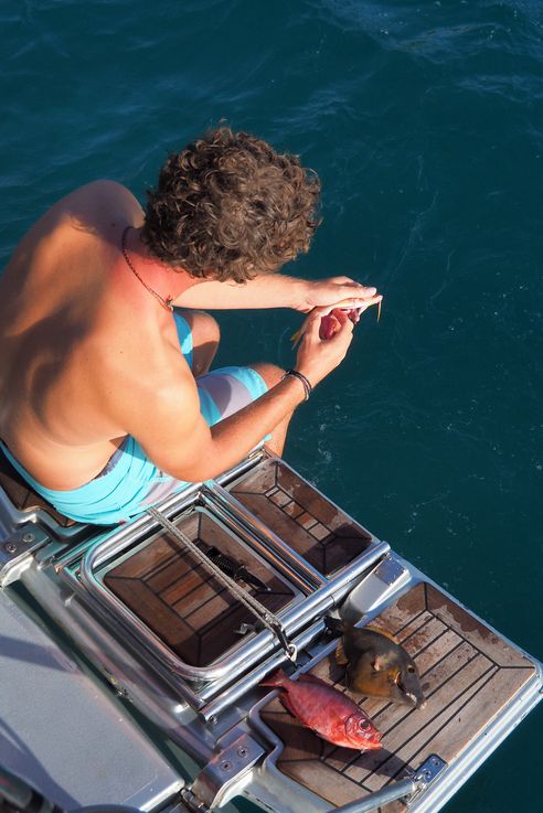 Sur le voilier Magix