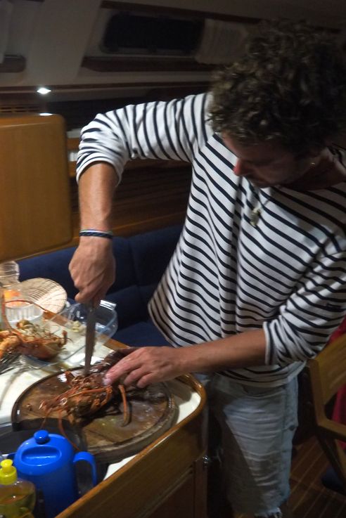 Sur le voilier Magix