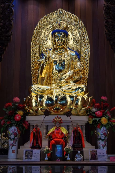 Statue de Guan Yin au temple Kek Lok Si, George Town.
Altitude : 44 mètres